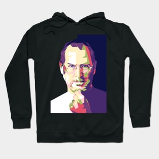 Steve Jobs pop art style Hoodie